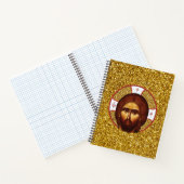 Jesus Christ Orthodox Icon Notizblock (Innenseite)