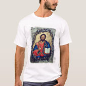 Jesus Christ Orthodox Icon T - Shirt (Vorderseite)