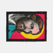 Jesus Christ P Art Religious Easter & Christma Fleecedecke (Vorderseite (Horizontal))