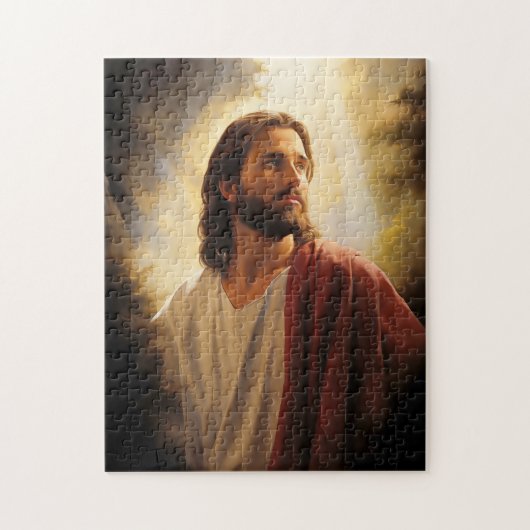 Jesus Christ Painting Puzzle (Vertikal)