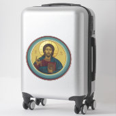 Jesus Christ Pantocrator Aufkleber (Koffer)