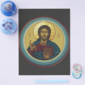 Jesus Christ Pantocrator Flyer (Einzeln)