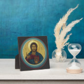Jesus Christ Pantocrator Fotoplatte (InSitu)
