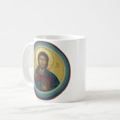 Jesus Christ Pantocrator Kaffeetasse (Vorderseite Links)