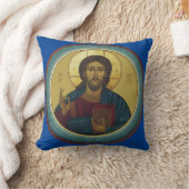 Jesus Christ Pantocrator Kissen (Decke)