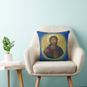 Jesus Christ Pantocrator Kissen (Stuhl )