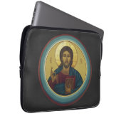 Jesus Christ Pantocrator Laptopschutzhülle (Vorne Rechts)
