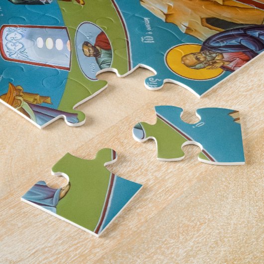 Jesus Christ Pantocrator, Lord of All Icon Puzzle (Seite)