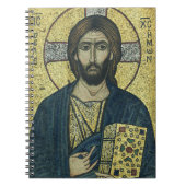 Jesus Christ Pantocrator Notizblock (Vorderseite)