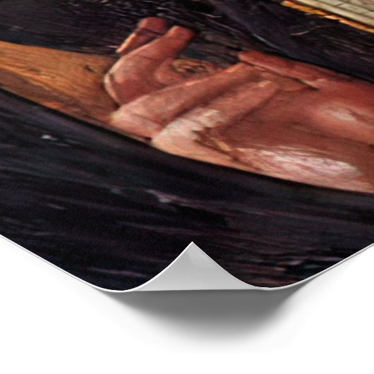 Jesus Christ Pantocrator Poster (Ecke)