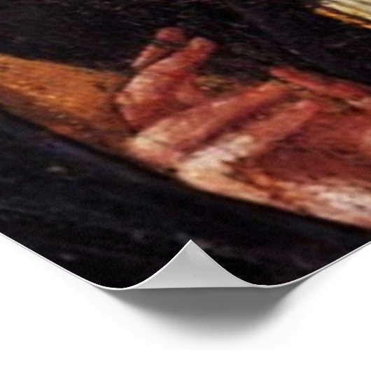 Jesus Christ Pantocrator Poster (Ecke)