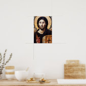 Jesus Christ Pantocrator Poster (Küche)