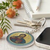 Jesus Christ Pantocrator Schlüsselanhänger (Vorderseite rechts)