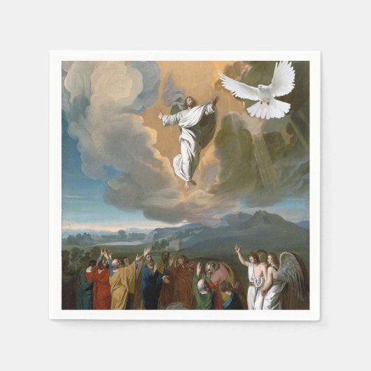 Jesus Christ Paper Napkins Serviette (Vorderseite)