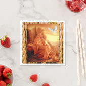 Jesus Christ Paper Napkins Serviette (Beispiel)