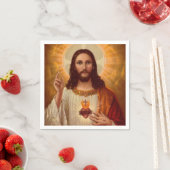 Jesus Christ Paper Napkins Serviette (Beispiel)
