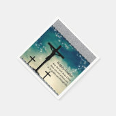 Jesus Christ Paper Napkins Serviette (Ecke)