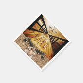 Jesus Christ Paper Napkins Serviette (Ecke)