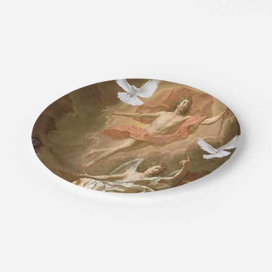 Jesus Christ Paper Tellers Pappteller (Schrägansicht)