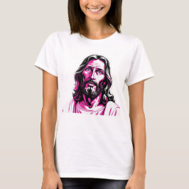 Jesus Christ Pink Pessach Ostern Weihnachtsgeschen T-Shirt