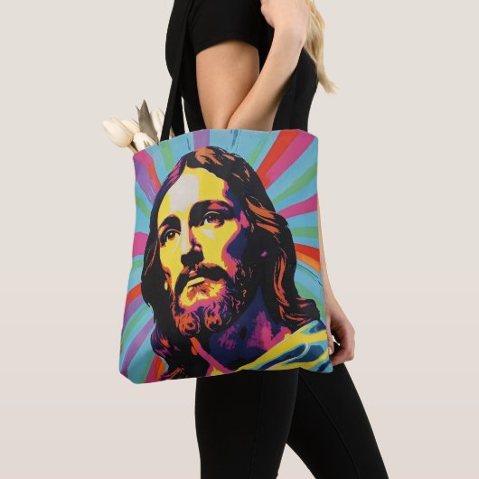Jesus Christ Pop Art Tasche (Von Nahem)