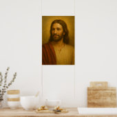 Jesus Christ Portrait #2™ LDS Wall Art Poster (Küche)