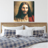 Jesus Christ Portrait auf der Leinwand 24x24 (Insitu (Schlafzimmer))