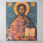 Jesus Christ Portrait Poster (Vorne)