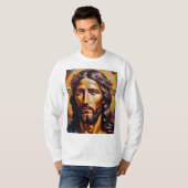 Jesus Christ Portrait T-Shirt (Vorne ganz)