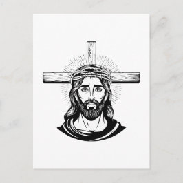 Jesus Christ Postkarte