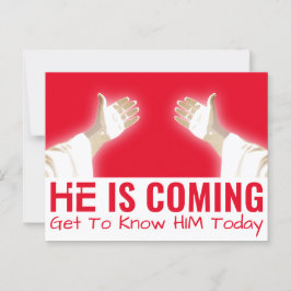 JESUS CHRIST POSTKARTE