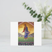 JESUS CHRIST POSTKARTE (Stehend Vorderseite)