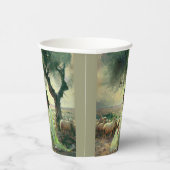 Jesus Christ Religious Easter Catholic  Pappbecher (Rechts)