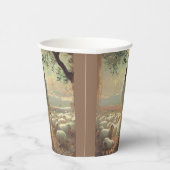 Jesus Christ Religious Easter Catholic  Pappbecher (Rechts)