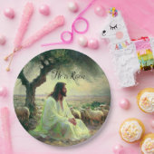 Jesus Christ Religious Easter Catholic Pappteller (Party)