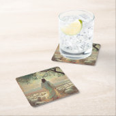 Jesus Christ Religious Easter Catholic  Rechteckiger Pappuntersetzer (Vor Ort)