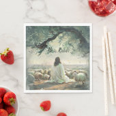 Jesus Christ Religious Easter Catholic Serviette (Beispiel)