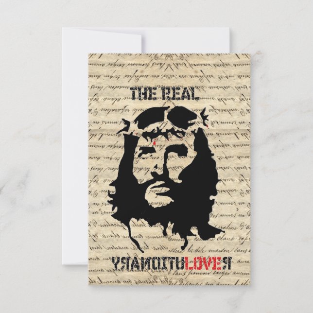 Jesus Christ Revolutionär (Vorderseite)