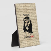 Jesus Christ Revolutionär Fotoplatte (Seite)
