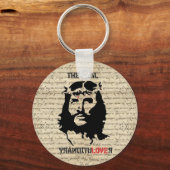 Jesus Christ Revolutionär Schlüsselanhänger (Vorderseite)