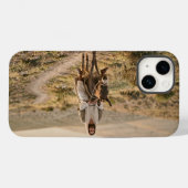 Jesus Christ Riding a Donkey Christian iPhone Case (Rückseite (Horizontal))