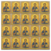 Jesus Christ Russisches Symbol Stoff (Nahaufnahme)
