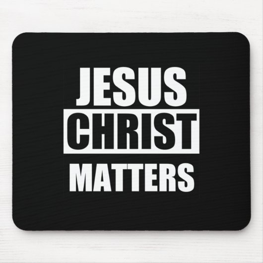 Jesus Christ S Mousepad (Vorne)