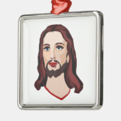 JESUS CHRIST SILBERNES ORNAMENT (Links)