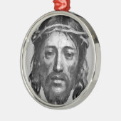 JESUS CHRIST SILBERNES ORNAMENT (Links)