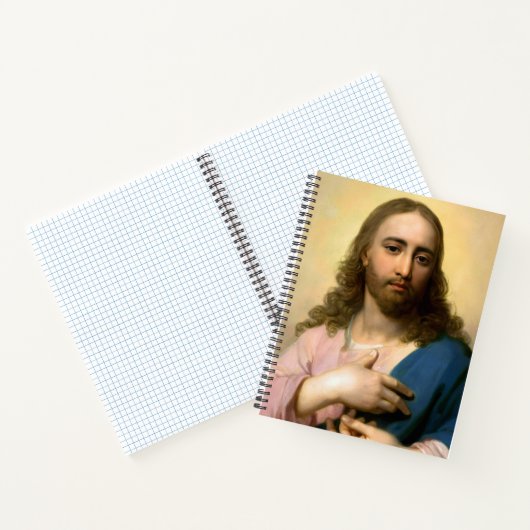 Jesus Christ Spiral Notebook Notizblock (Innenseite)