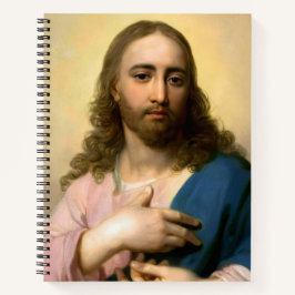 Jesus Christ Spiral Notebook Notizblock