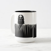 Jesus Christ stoic Zweifarbige Tasse (Vorderseite Links)