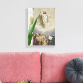 Jesus Christ Stretched Canvas Print Leinwand (Insitu (Wohnzimmer))