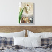 Jesus Christ Stretched Canvas Print Leinwand (Insitu (Schlafzimmer))